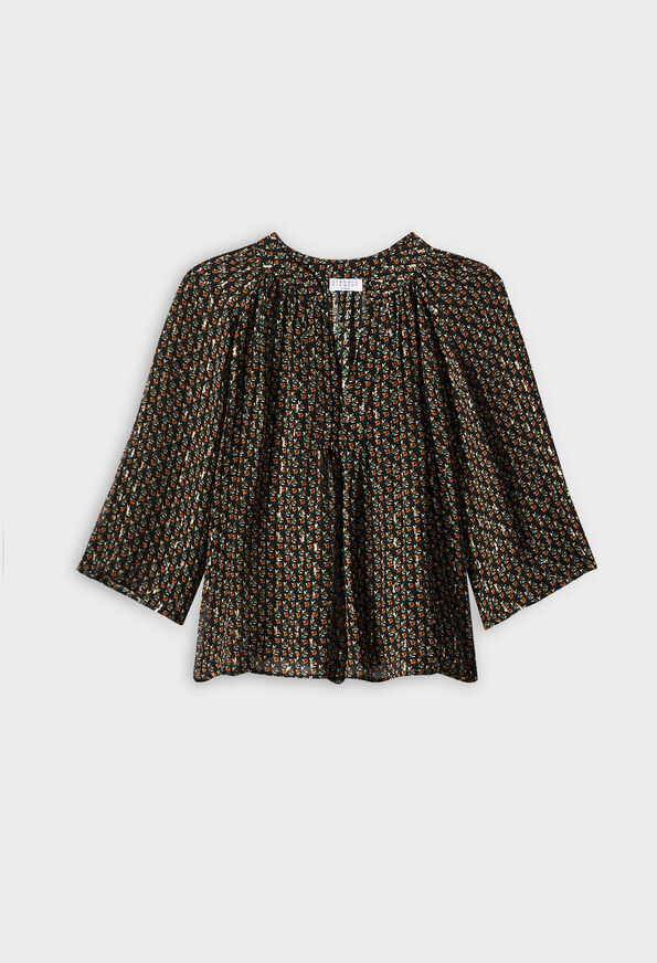 221BAROLO 221BAROLO : Tops und Blusen farbe PRINT FONCE