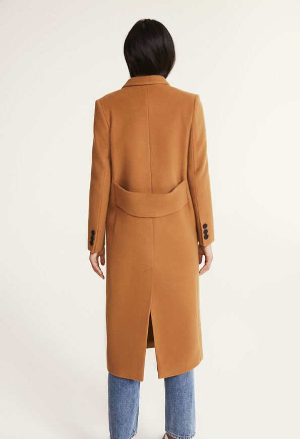 120GANTIANE 120GANTIANE : Manteaux et Blousons couleur OCRE