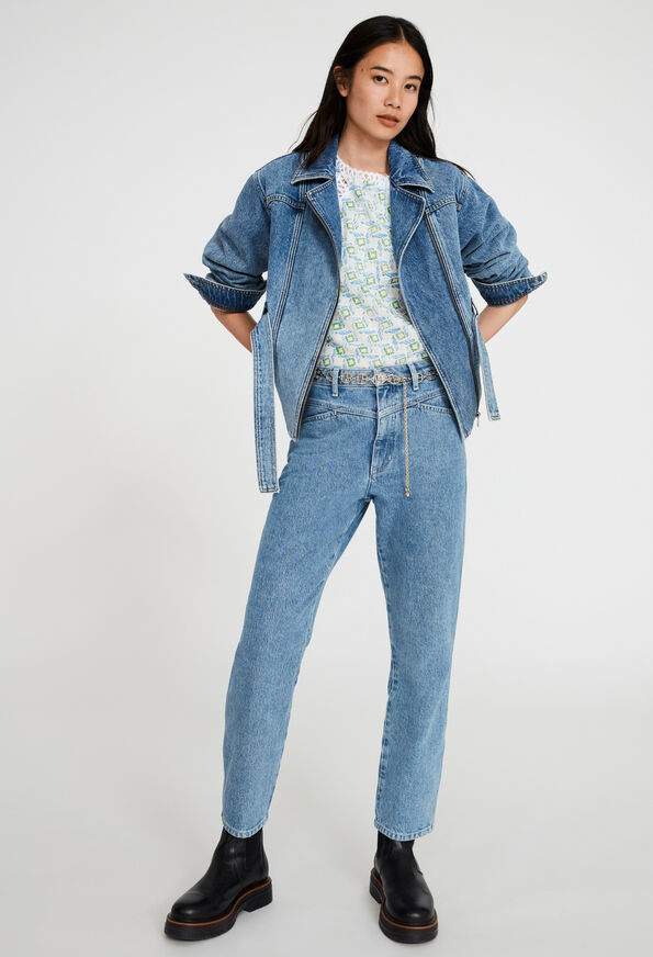 122POUPIBLUE : Jeans  farbe DENIM CLAIR