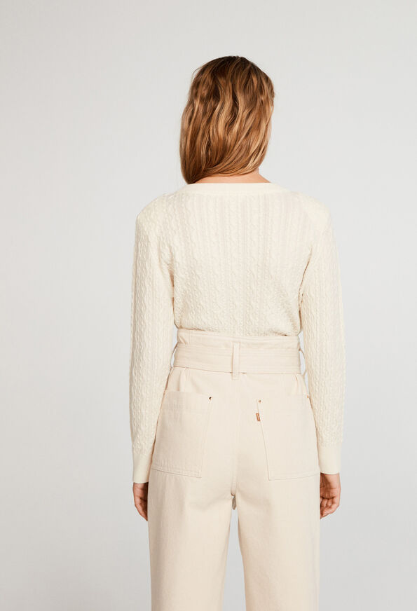 221MOMENTO 221MOMENTO : Strickwaren & Sweatshirts farbe VANILLE
