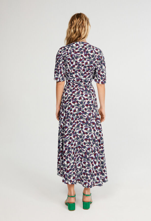 221ROSEMARY 221ROSEMARY : Kleider farbe PRINT CLAIR
