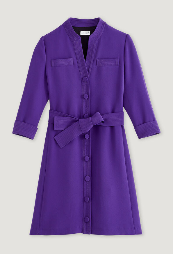 120RHUBARBE 120RHUBARBE : Kleider farbe VIOLET