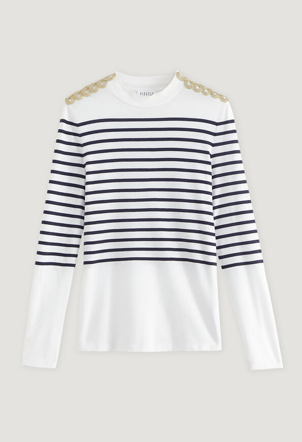 120TOGOLD 120TOGOLD : T-Shirts farbe ECRU