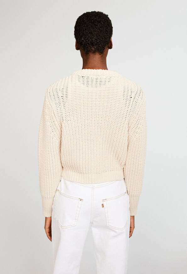 221MACHINE 221MACHINE : Strickwaren & Sweatshirts farbe VANILLE