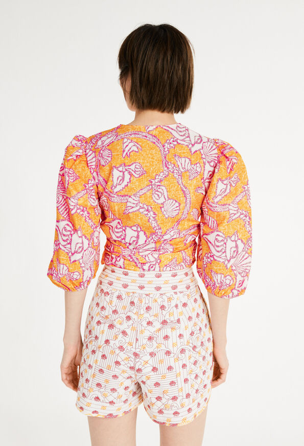 222BAMBINIPRINT 222BAMBINIPRINT : Tops und Blusen farbe PRINT CLAIR