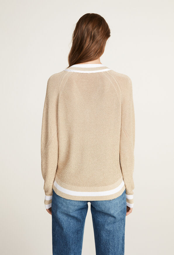 120MYCHIC 120MYCHIC : Strickwaren & Sweatshirts farbe DORE