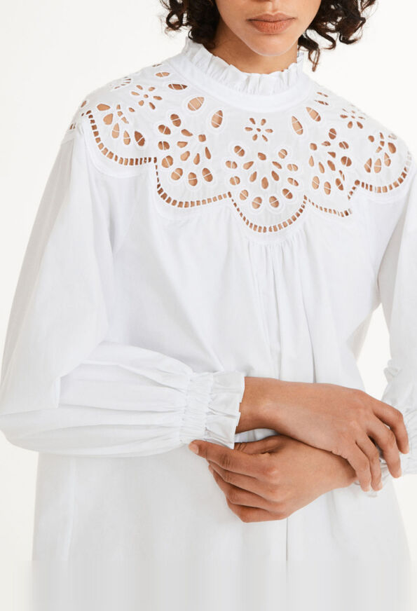 222ROSANA 222ROSANA : Kleider farbe BLANC