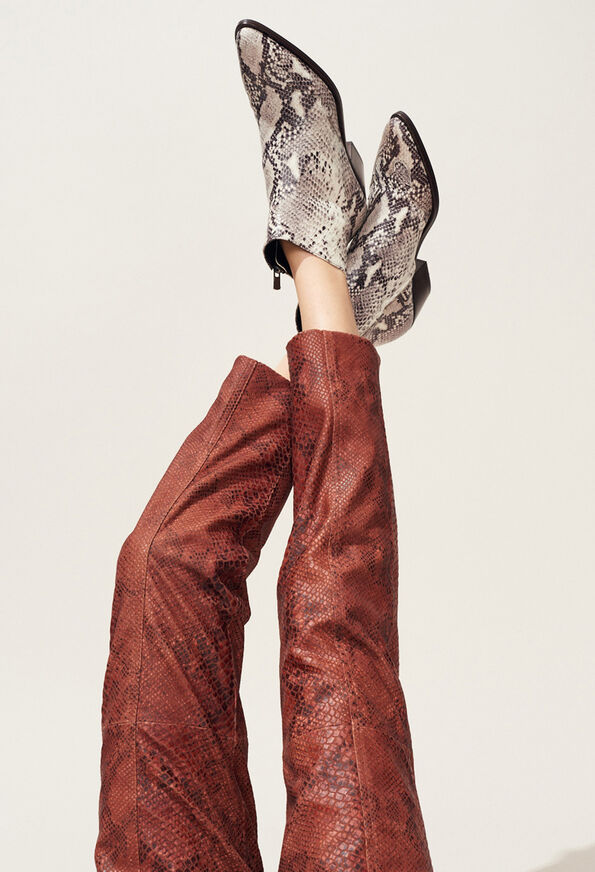 ARABICA SNAKE ARABICA SNAKE : Les Chaussures & Accessoires couleur Beige