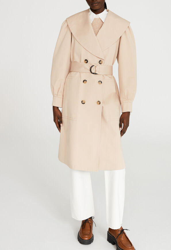 122GALET : Trenchcoats  farbe BEIGE