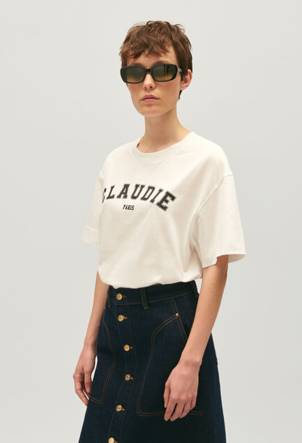 

	Kurzärmeliges T-Shirt Claudie Paris
 Vue 1
