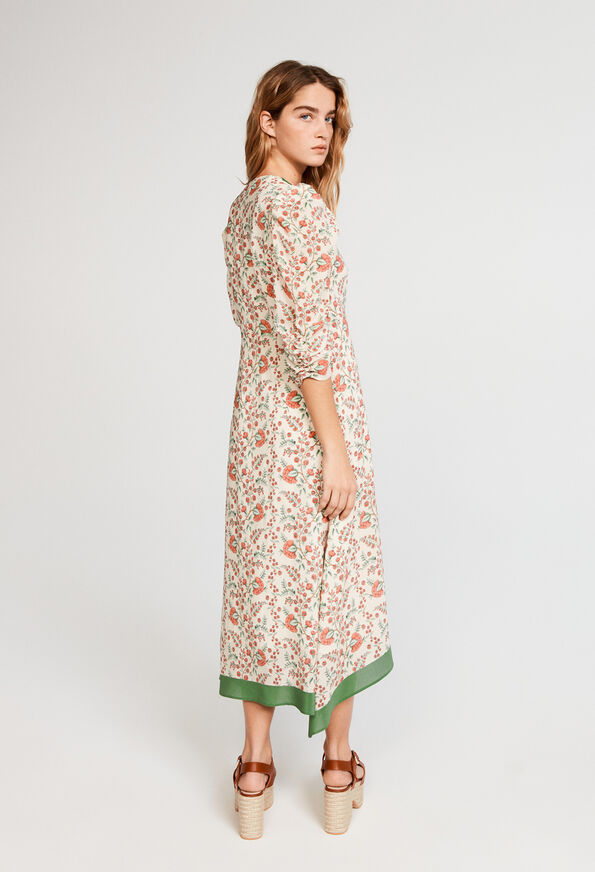 221ROLINA 221ROLINA : Kleider farbe PRINT CLAIR