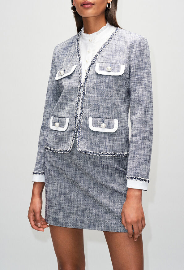 VIRGILAH19 VIRGILAH19 : Jacken farbe CHAMBRAY FONCE - SHIRTING