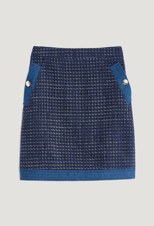 120SAINT 120SAINT : Röcke & Shorts farbe DENIM