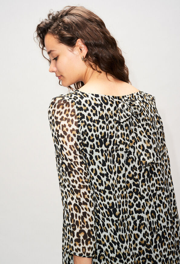 RIFIFILEOPARDH19 RIFIFILEOPARDH19 : Kleider farbe PRINT