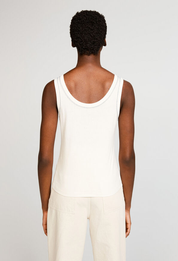 221TROENE 221TROENE : T-Shirts couleur ECRU