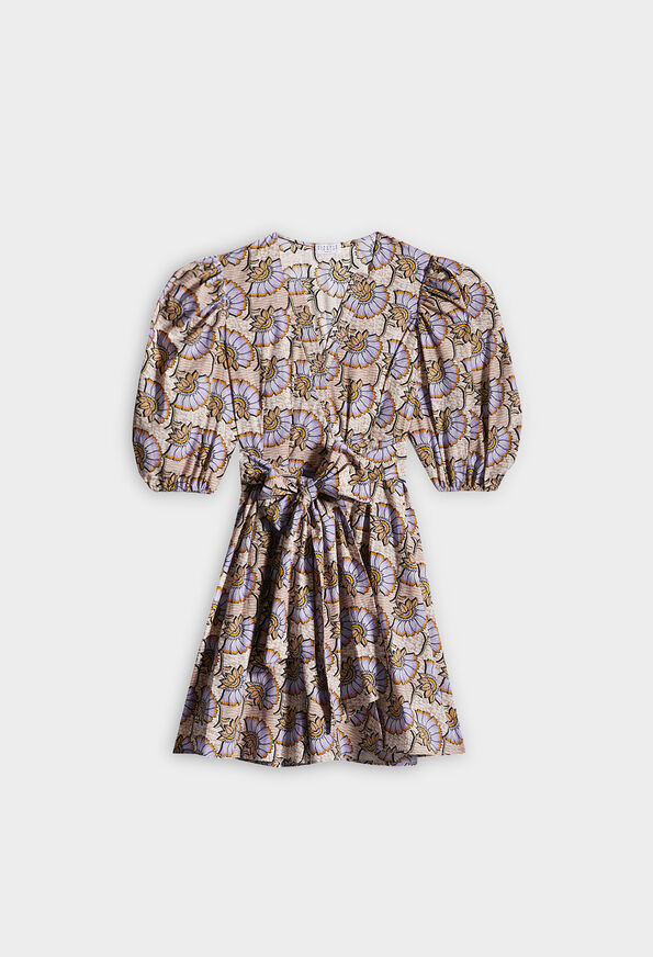221RAYMONDE 221RAYMONDE : Kleider farbe PRINT CLAIR