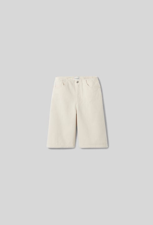 Denim-Bermuda Ecru
