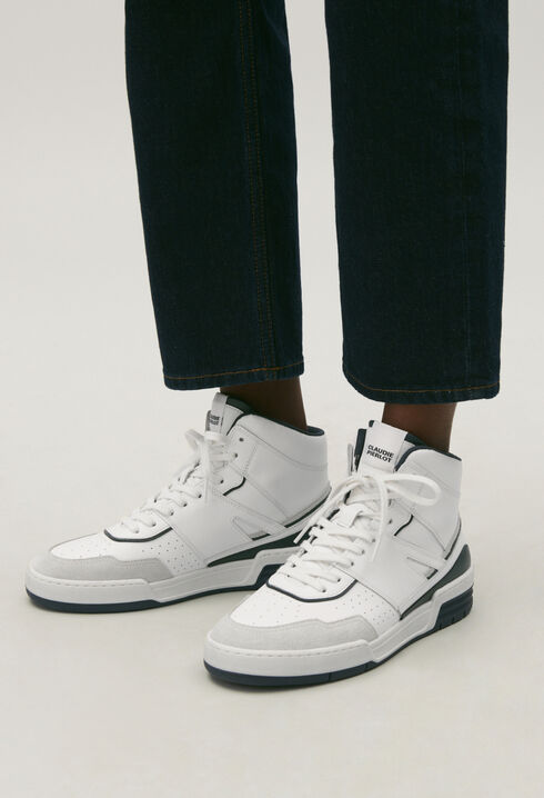 High Top-Sneaker in Weiß