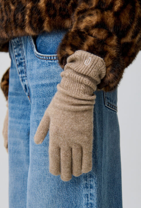 Strickhandschuhe