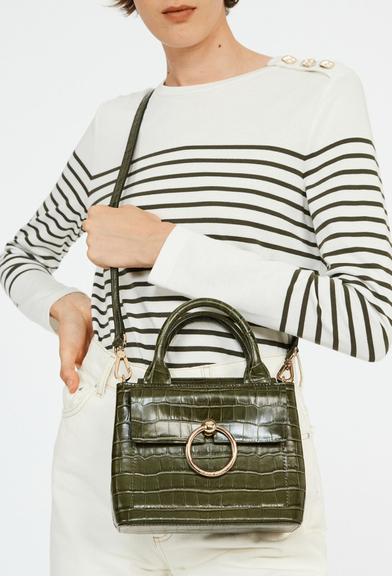 Anouck mini Lederhandtasche