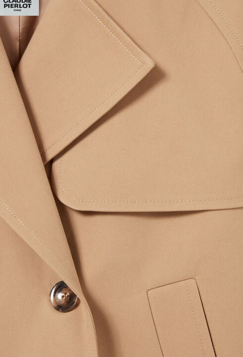 Kurzer Trenchcoat