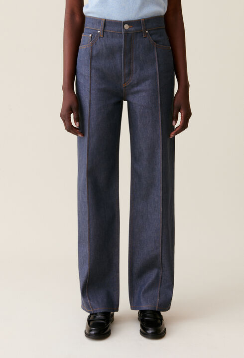 Hoch taillierte Jeans Claude
