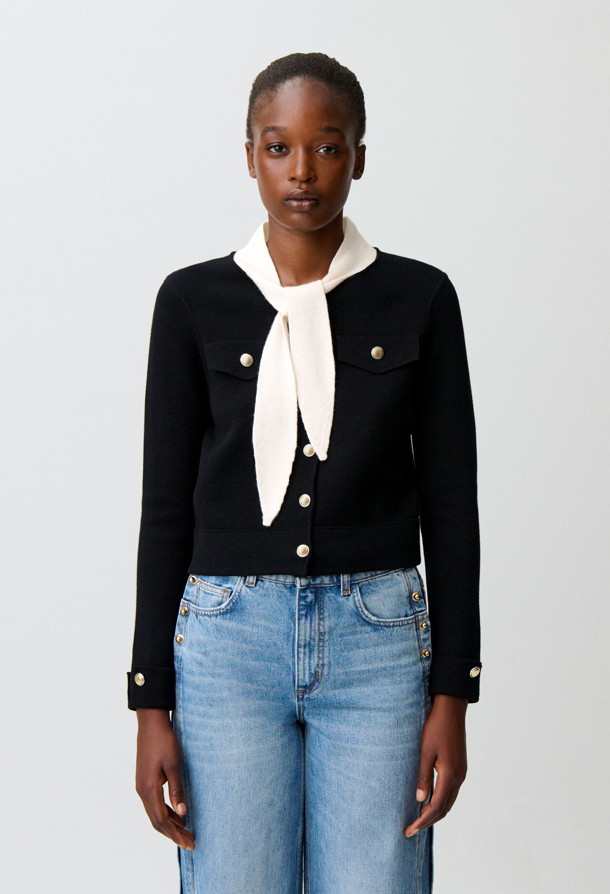 Grobstrick-Cardigan