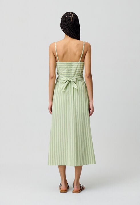 Langes Trägerkleid