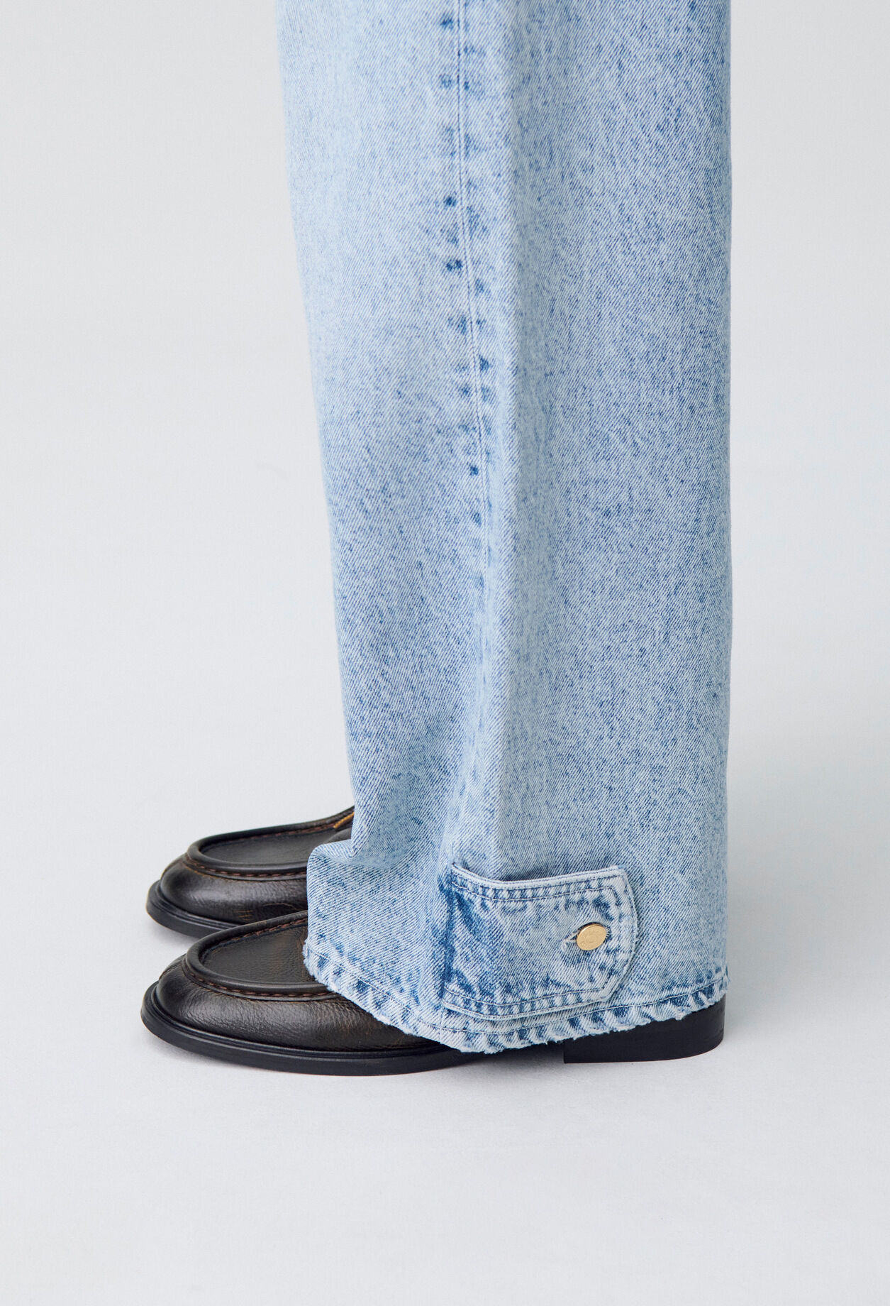 Gerade Denimjeans