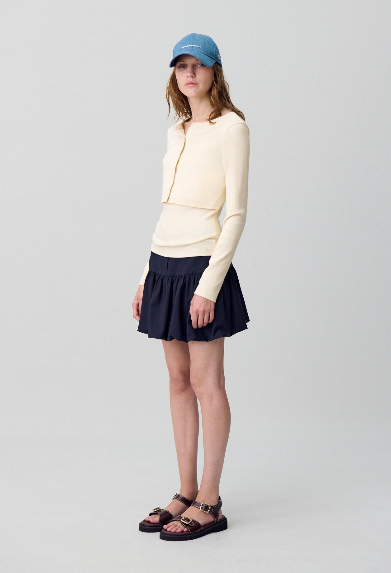 Set aus T-Shirt und Strickjacke