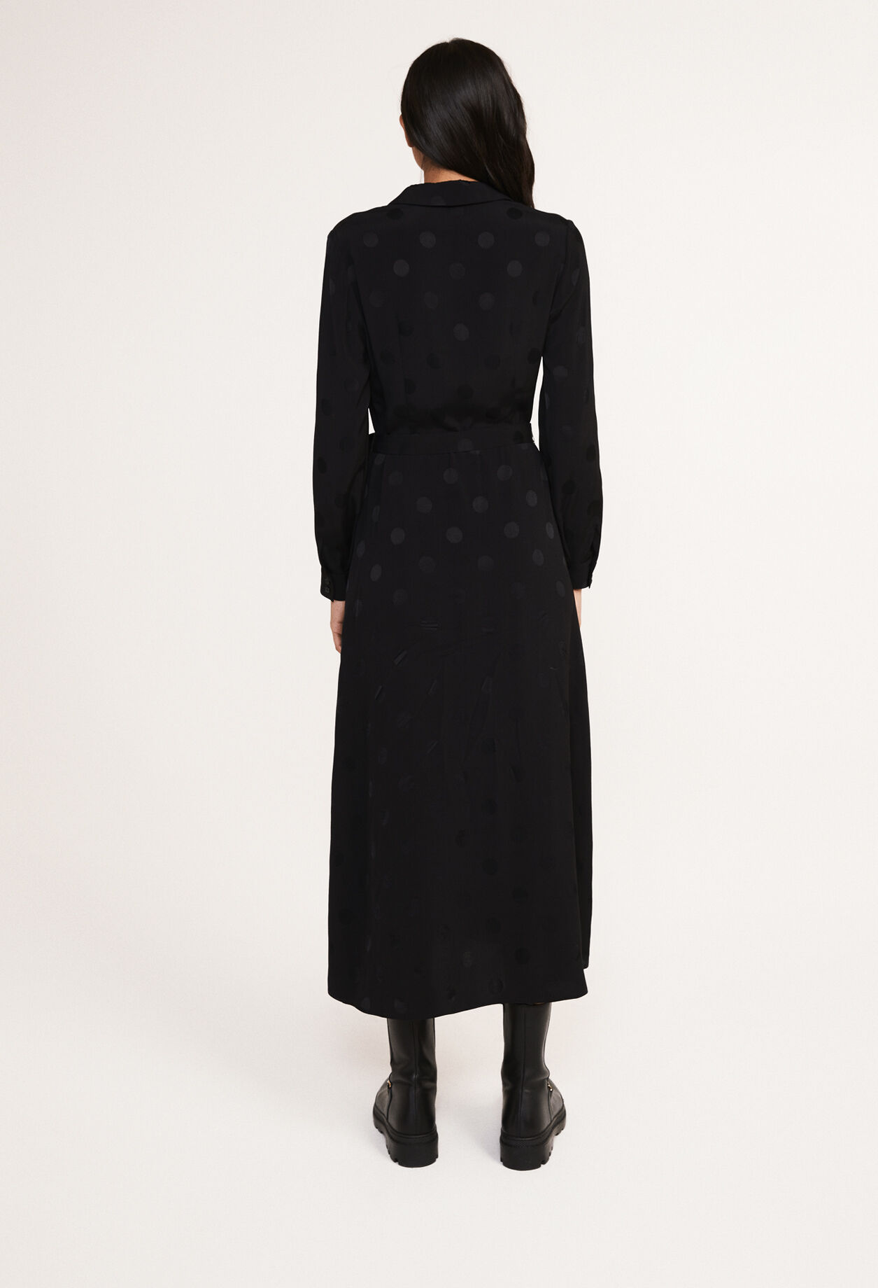 Langes Hemdkleid