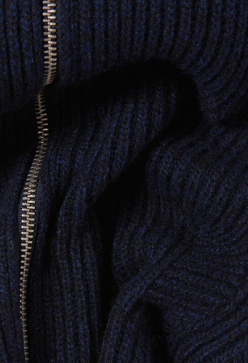 Strickkleid mit Reißverschluss