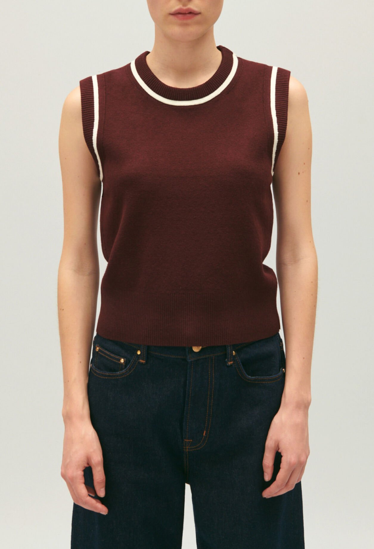 Strickpullover mit Streifen-Design