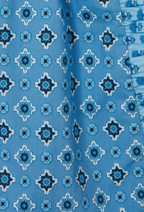 Kurze fließende gemusterte Shorts