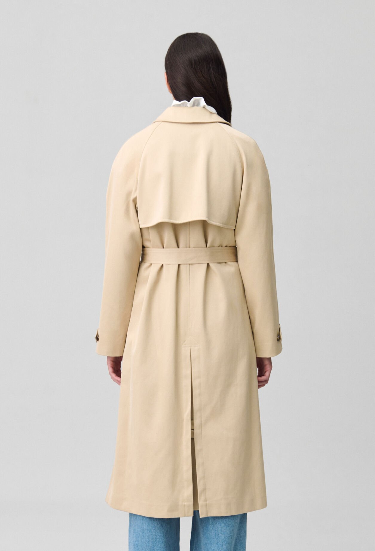 Klassischer 7/8-Trenchcoat