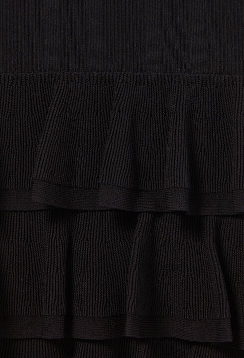 Kurzes Strickkleid