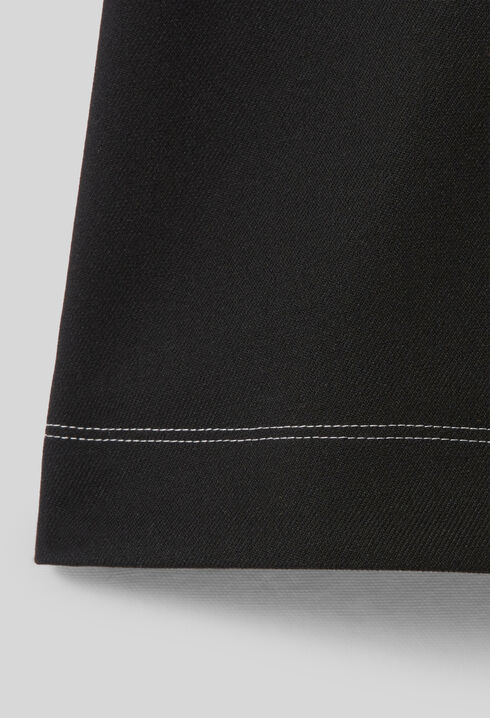 Gerader Rock mit Kontrastn&auml;hten