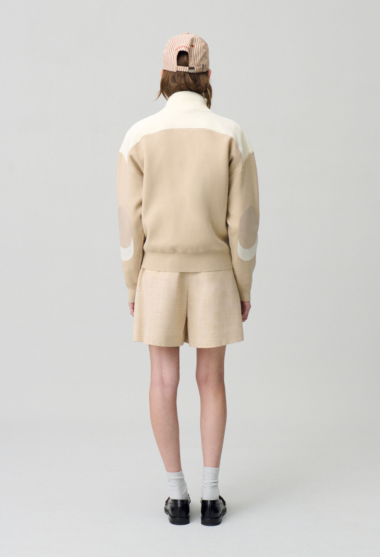Grober Strick-Pullover