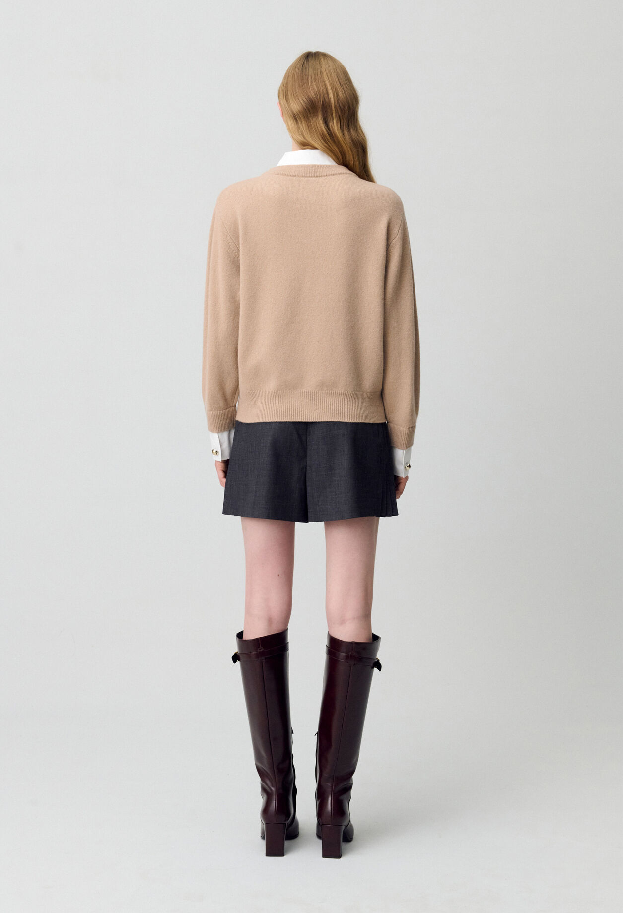 Pullover mit V-Ausschnitt