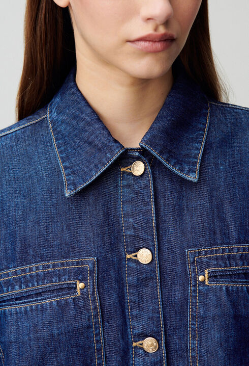 Oversize-Denimhemd