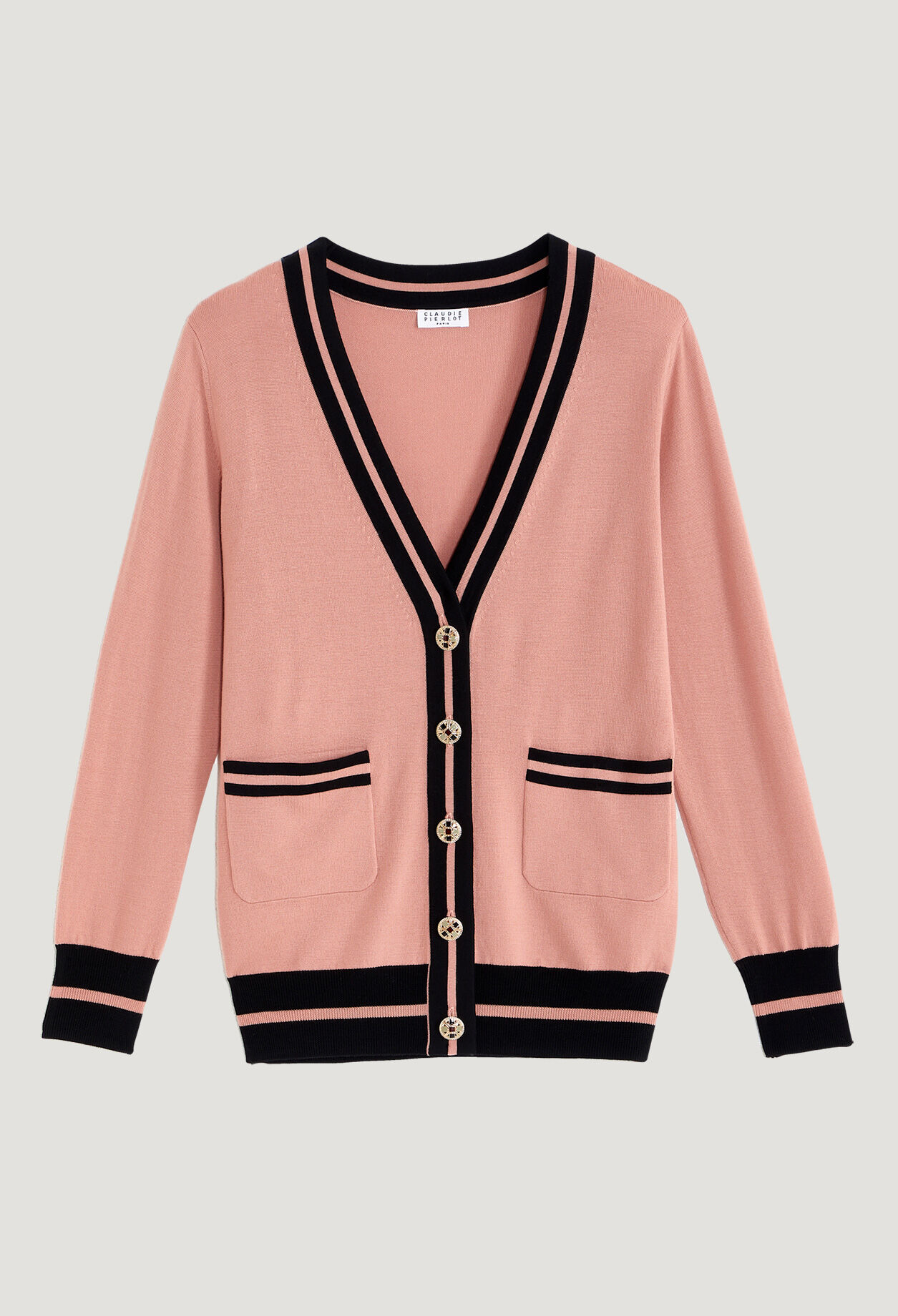 Zweifarbiger Cardigan