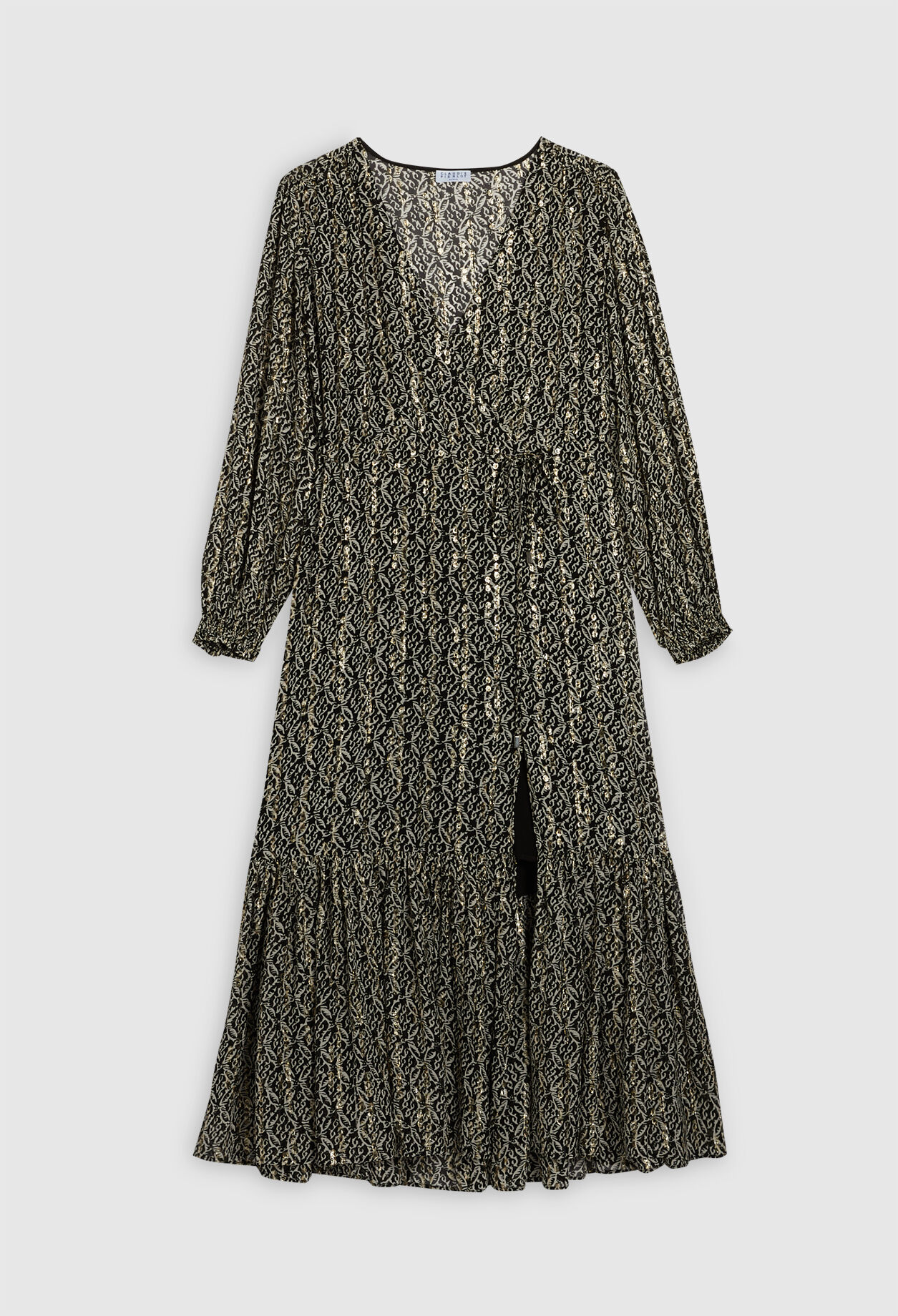 Bedrucktes Midikleid