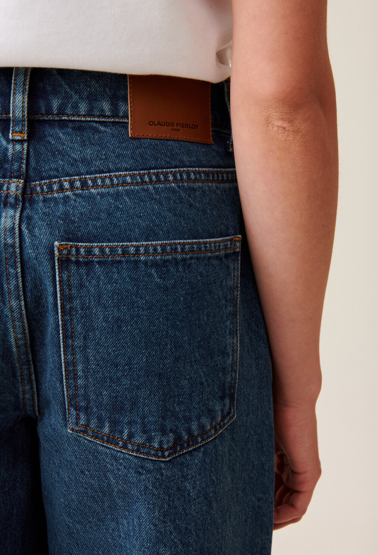 Jeans Michel, dunkelblauer Baggy