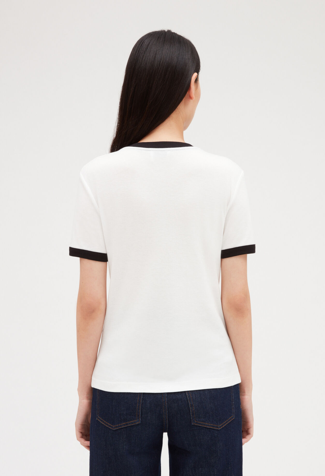 Zweifarbiges T-Shirt Studio