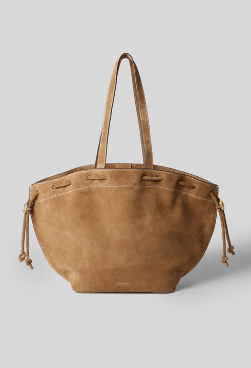 Shopper-Tasche aus Wildleder