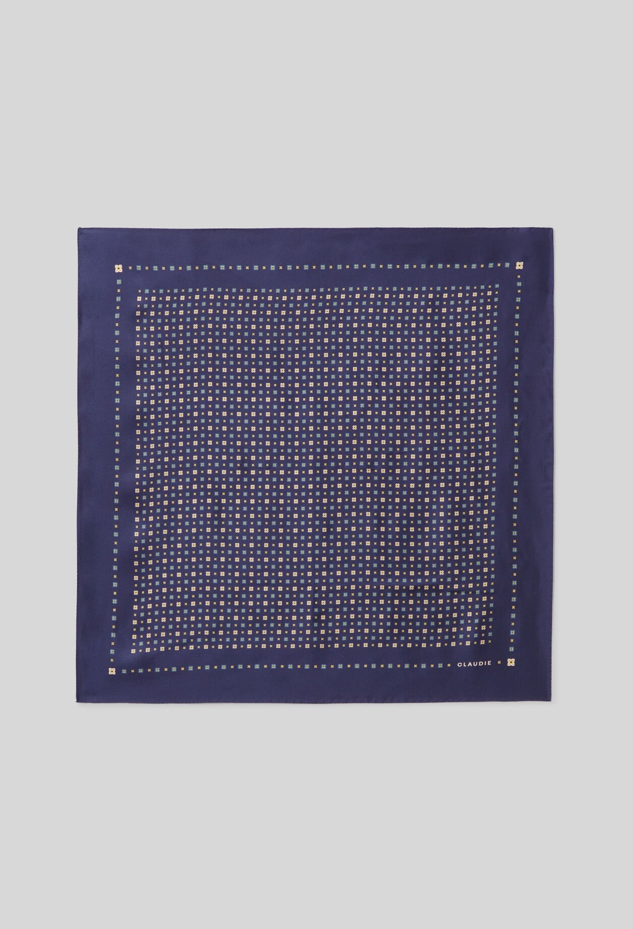 Bedrucktes quadratisches Halstuch