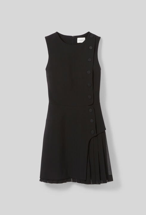 Kurzes Plisseekleid