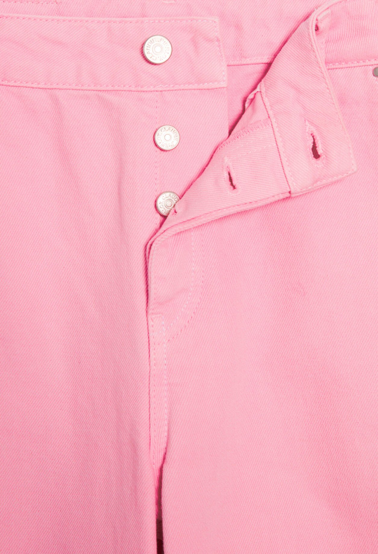 Pierre Cargo Straight Leg Jeans Rosa