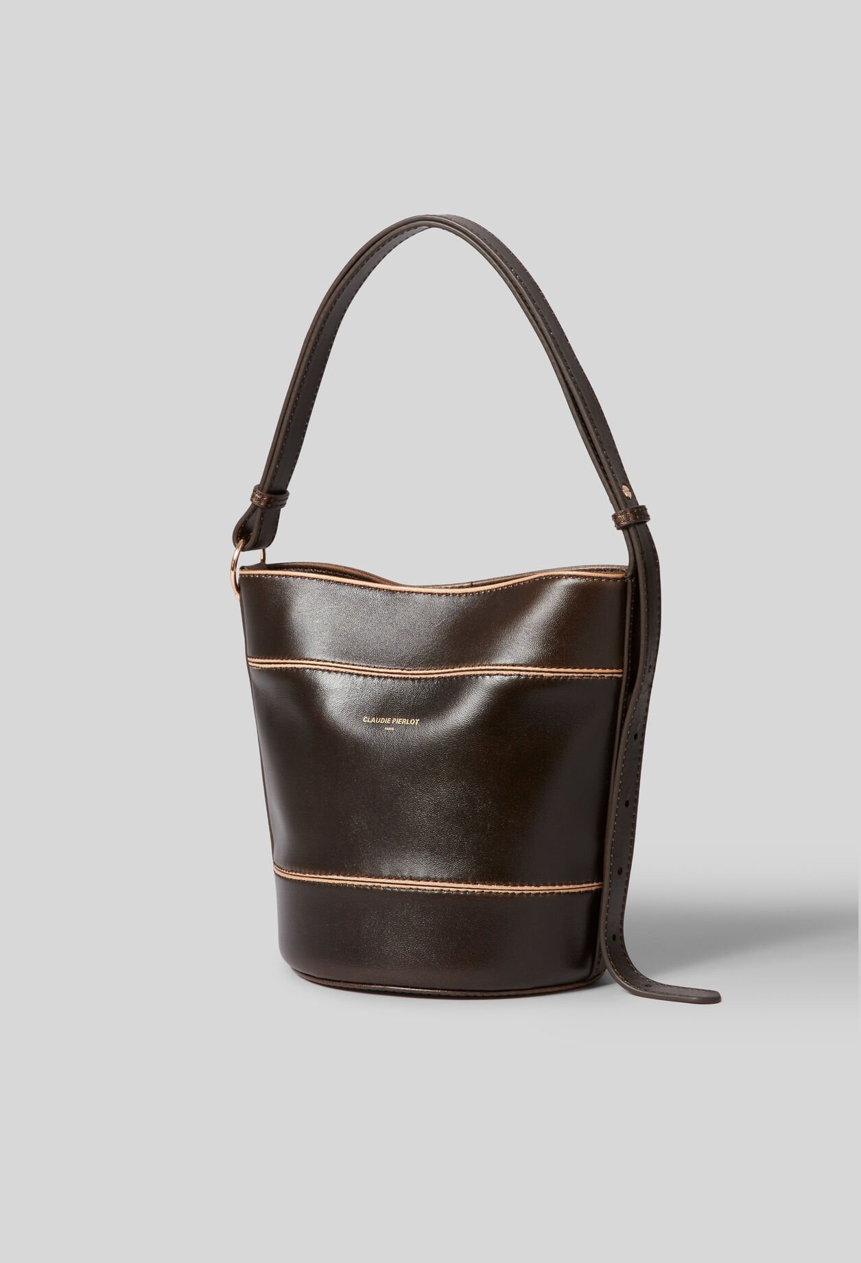 Solveig Lederbeuteltasche