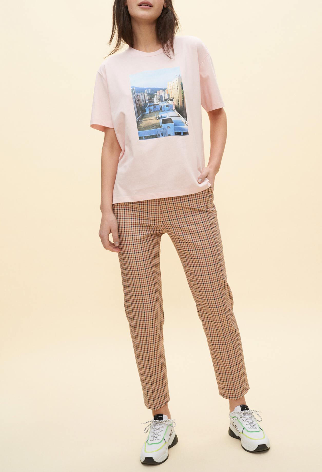 T-Shirt mit Siebdruck
